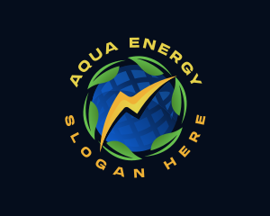 Sustainable Energy Lightning logo design