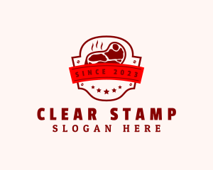 Steak Grill Butcher logo design