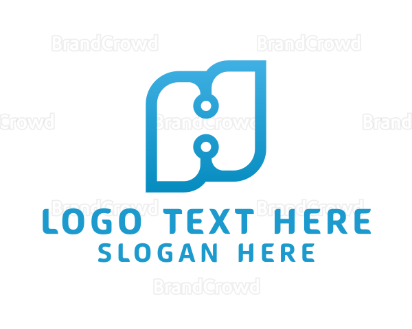 Technology Letter H Logo