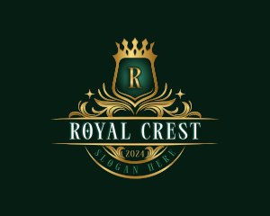 Heraldic - Heraldic Crown Crest logo design