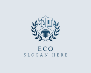 Elearning - Educational Law Academy logo design