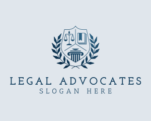 Educational Law Academy logo design