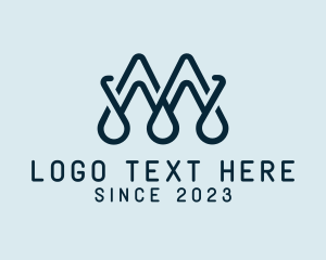 Digital Marketing - Cleaning Service Letter M logo design