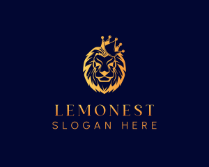 Majestic - Majestic Lion King logo design