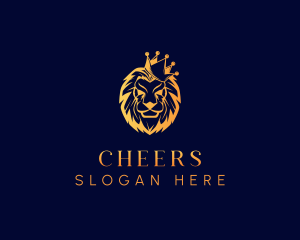 Hotel - Majestic Lion King logo design