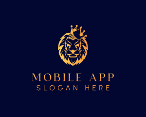 Accountant - Majestic Lion King logo design
