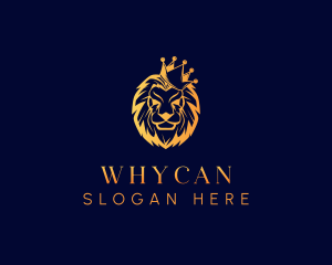Hotel - Majestic Lion King logo design