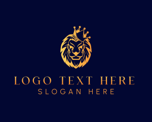 Majestic Lion King Logo