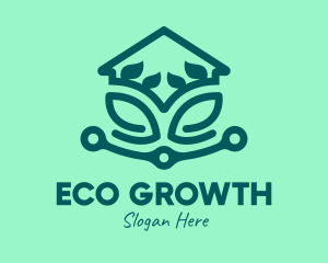 Greenhouse - Ecology Sustainable Greenhouse logo design