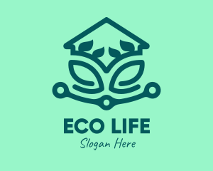Ecology Sustainable Greenhouse logo design
