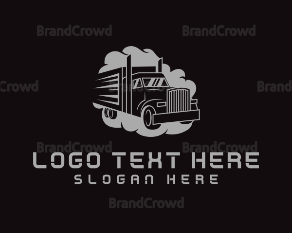 Trucking Transport Vehicle Logo