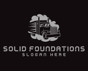 Trucking Transport Vehicle Logo