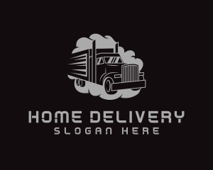 Trucking Transport Vehicle logo design