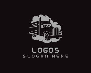 Movers - Trucking Transport Vehicle logo design