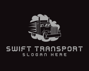 Trucking Transport Vehicle logo design