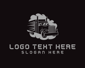 Transport - Trucking Transport Vehicle logo design