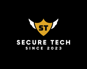 Security - Winged Shield Security logo design