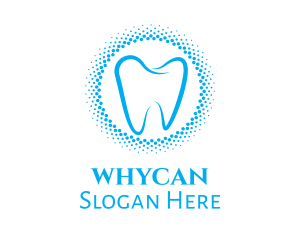 Blue Molar Circle Logo