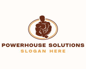 Strong - Strong Human Fitness logo design