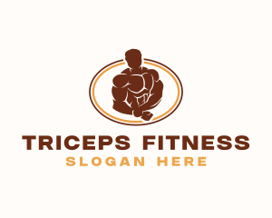 Strong Human Fitness logo design