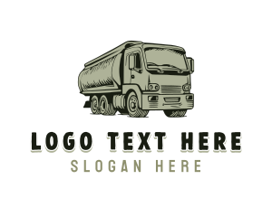 Mover - Mover Fuel Truck logo design