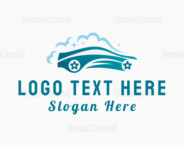 Clean Automobile Vehicle Logo