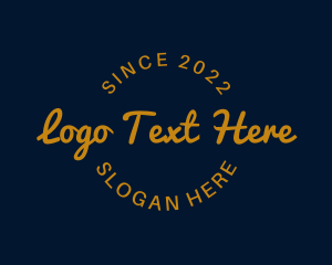 Soft Color - Fancy Cursive Business logo design