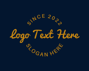 Fancy Cursive Business Logo