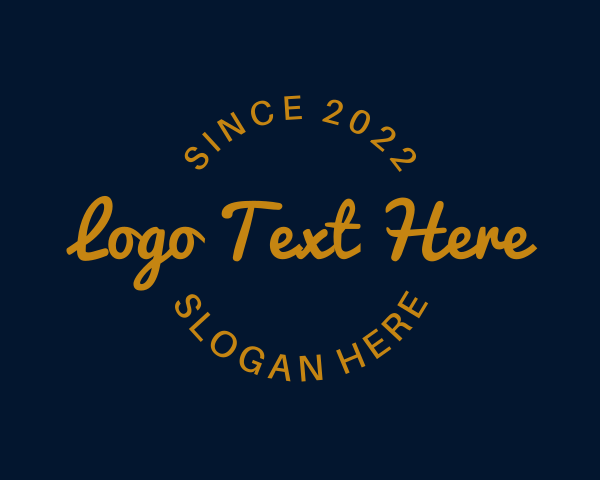 Script - Fancy Cursive Business logo design