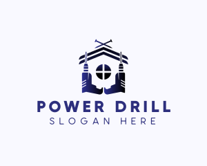 Drill - Drill Renovation Repair logo design