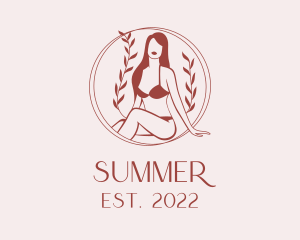 Sexy Fashion Bikini logo design