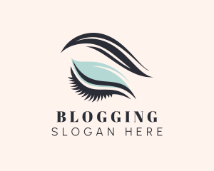 Glam Eyelash Eyeshadow Logo