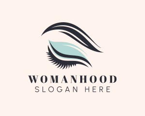 Eyeshadow - Glam Eyelash Eyeshadow logo design