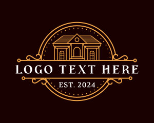 Residential - Real Estate Luxury Hotel logo design