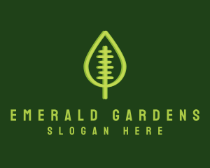 Natural Leaf Garden logo design