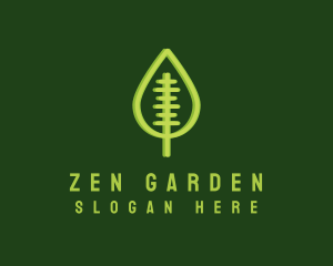 Natural Leaf Garden logo design