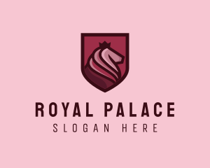 Royal Horse Shield logo design