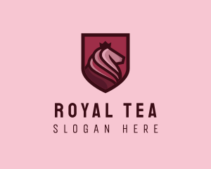 Royal Horse Shield logo design