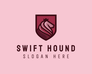 Royal Horse Shield logo design