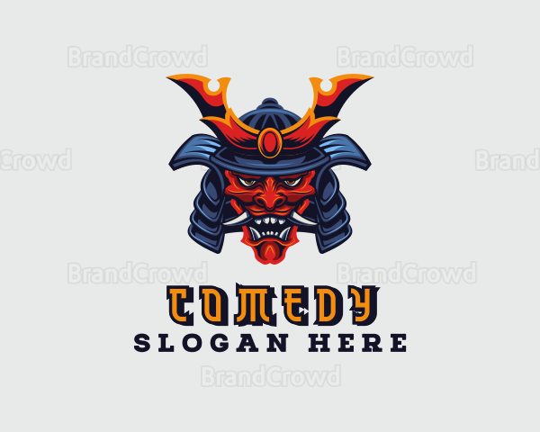 Samurai Demon Gaming Logo