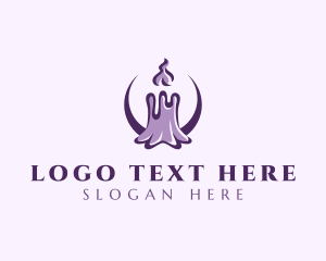 Lenten Wax Candle Logo