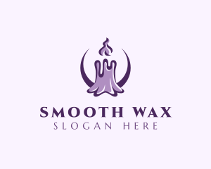 Wax - Lenten Wax Candle logo design