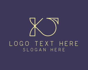 Elegant Stylist Letter K Logo