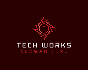 Tech Cyber Software logo design