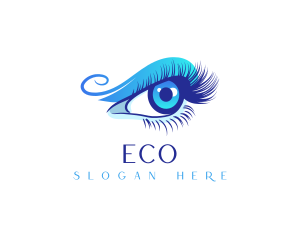 Feminine Eye Makeup  Logo