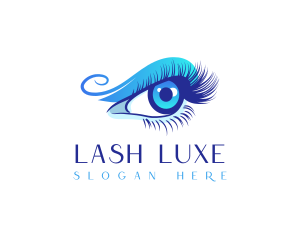 Feminine Eye Makeup  logo design