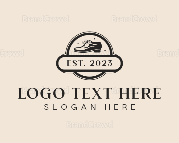 Fashion Leather Shoemaker Logo