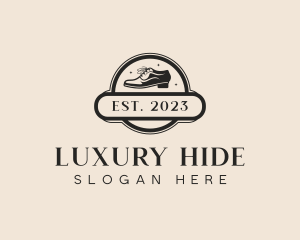 Leather - Fashion Leather Shoemaker logo design