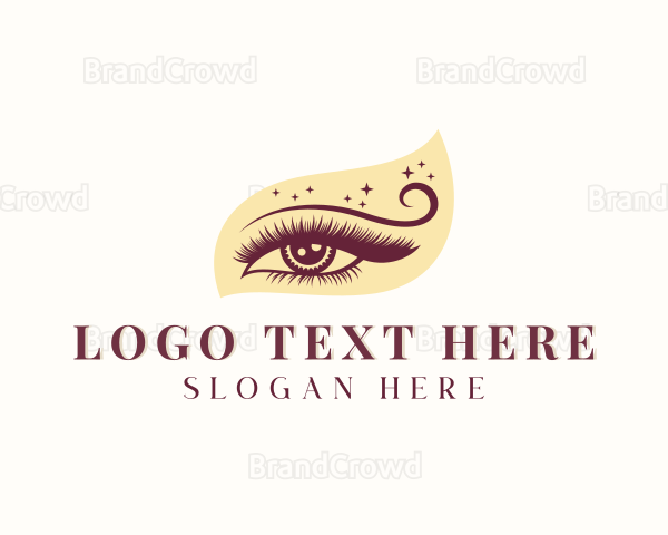 Makeup Artist Eyelashes Logo