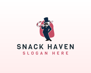 Candy Sweet Cane logo design